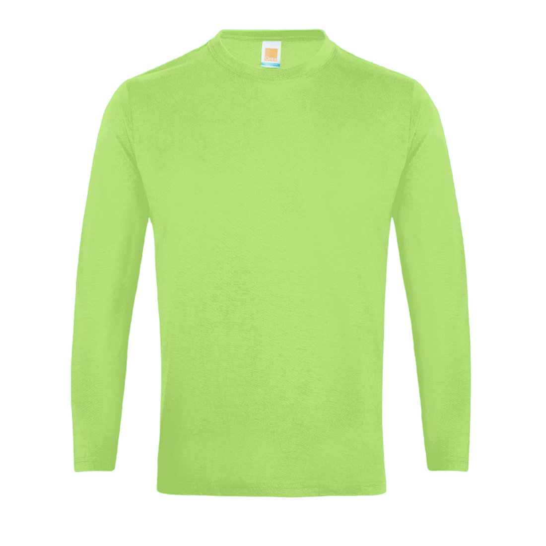 Long Sleeve Comfy Cotton T-Shirt - Avocado