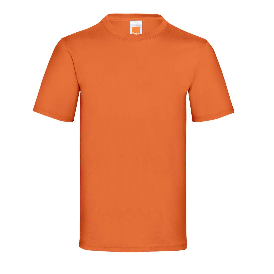 Superior Cotton T-Shirt - Orange