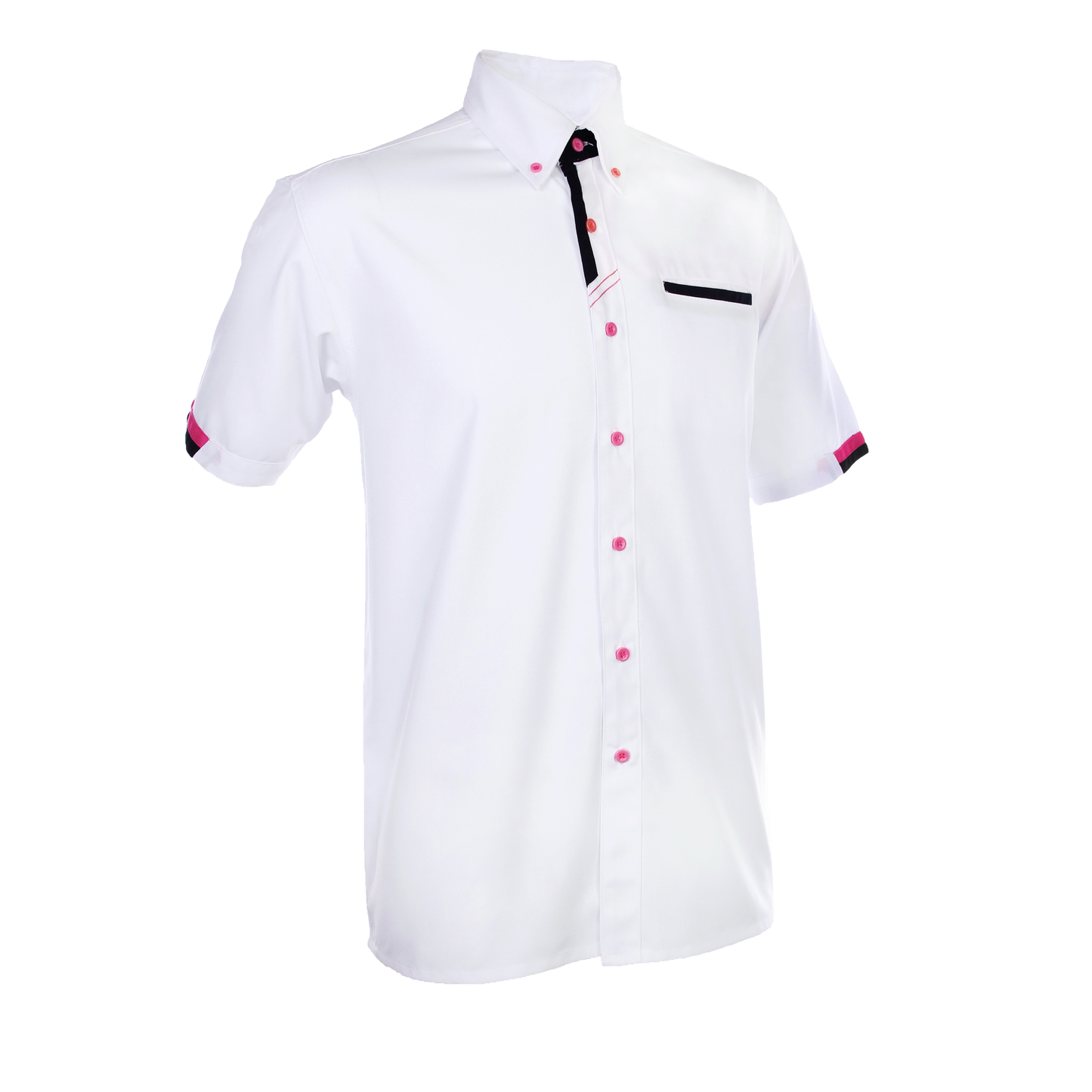 PV Button-Down Collar Shirt - White