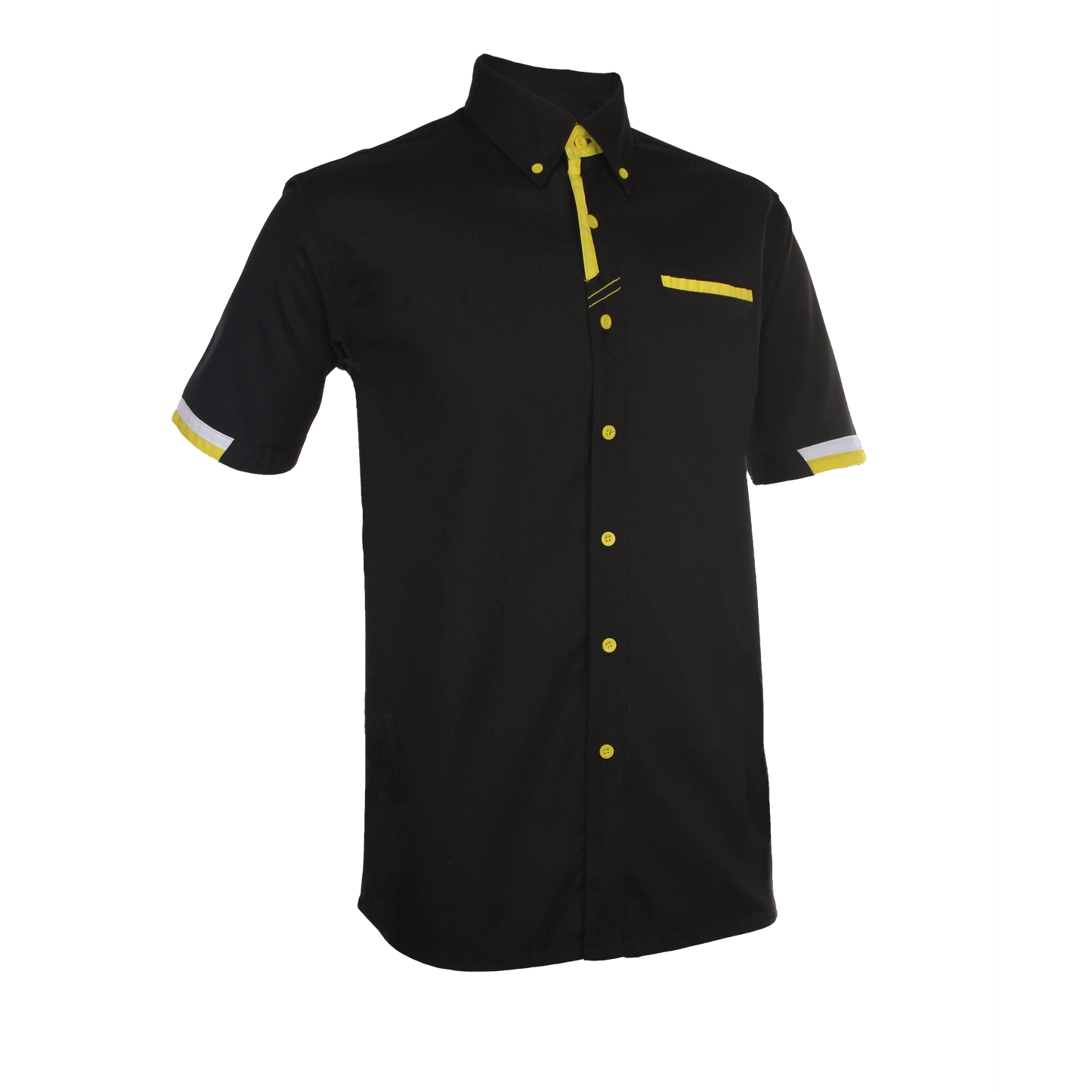 Apex Contrast Short Sleeve Collar Shirt