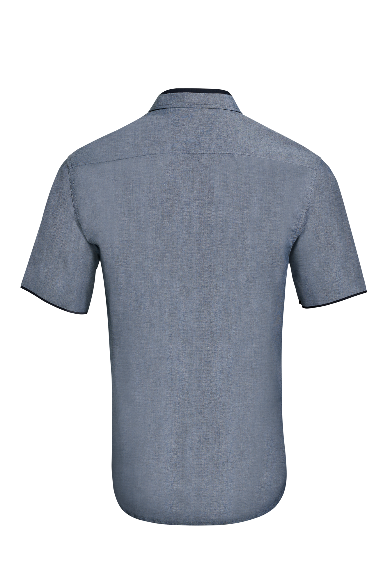 Aero Line Contrast Short Sleeve Oxford Shirt