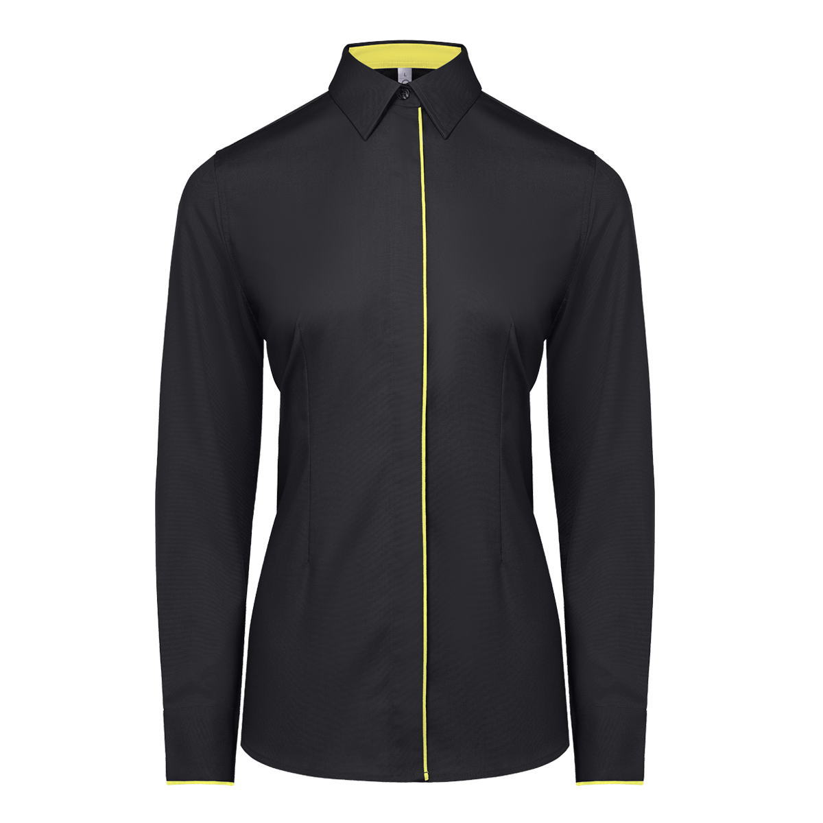 TR Long Sleeve Corporate Women's Shirt - Black