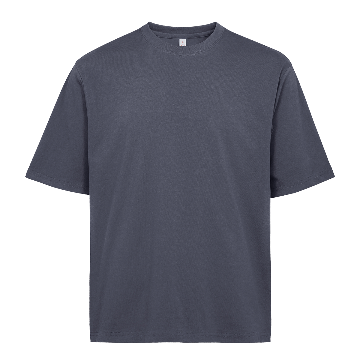 Premium Oversized Cotton T-Shirt - Dark Grey