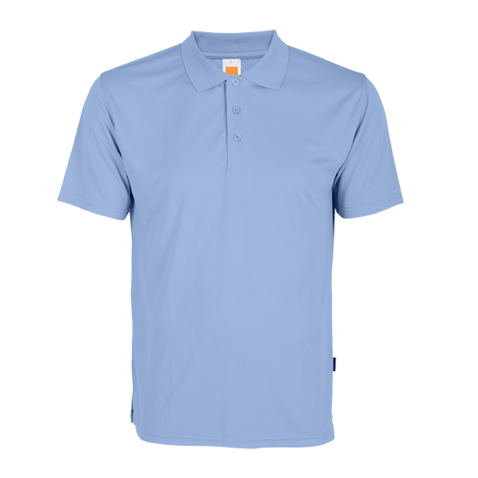 Nova Microfibre Dry Polo - Light Blue