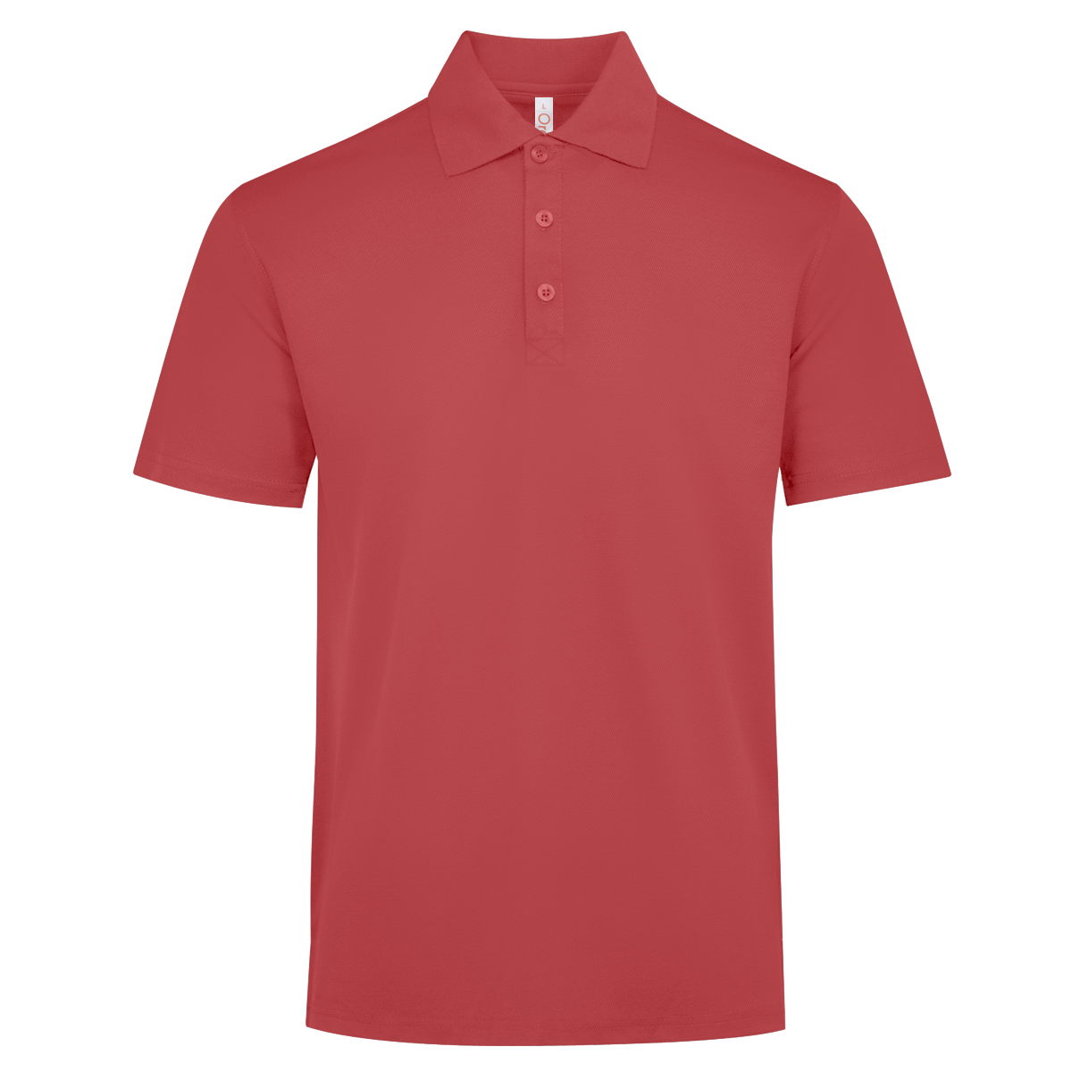 Light blue Nova Microfibre Dry Polo shirt with collar and short sleeves, shown on a plain background.