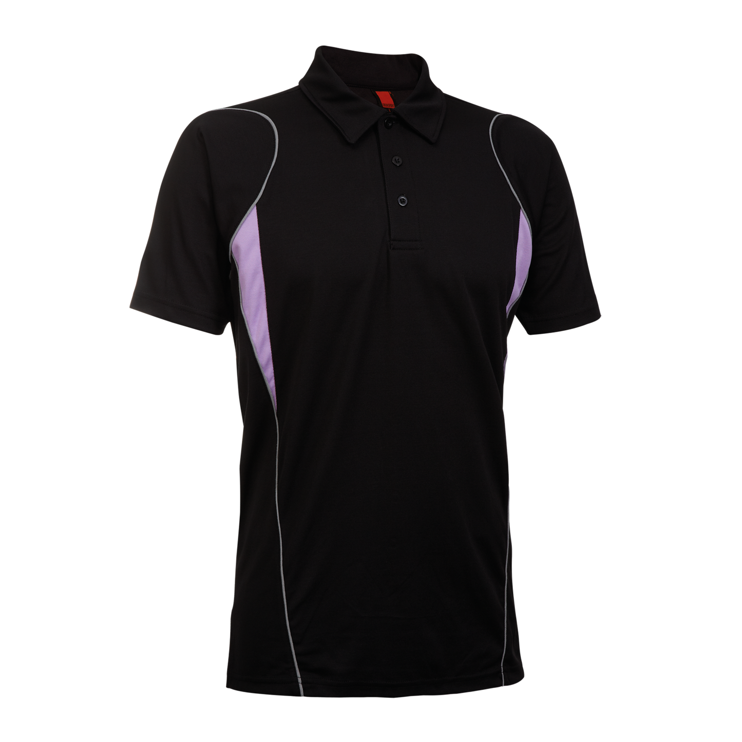 Quasar CVC Dry Polo - Black / Light Purple