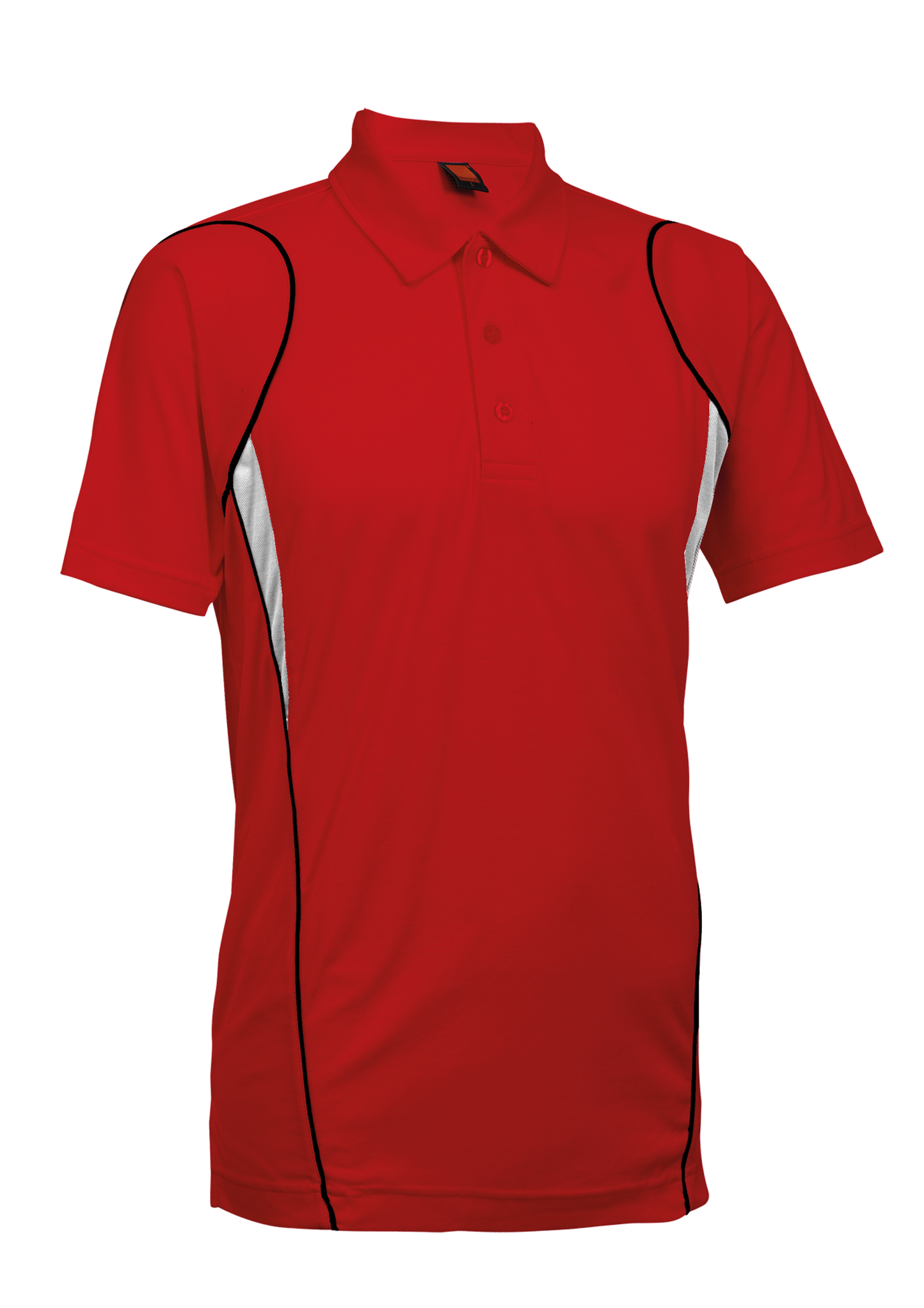 Quasar CVC Dry Polo - Red / White