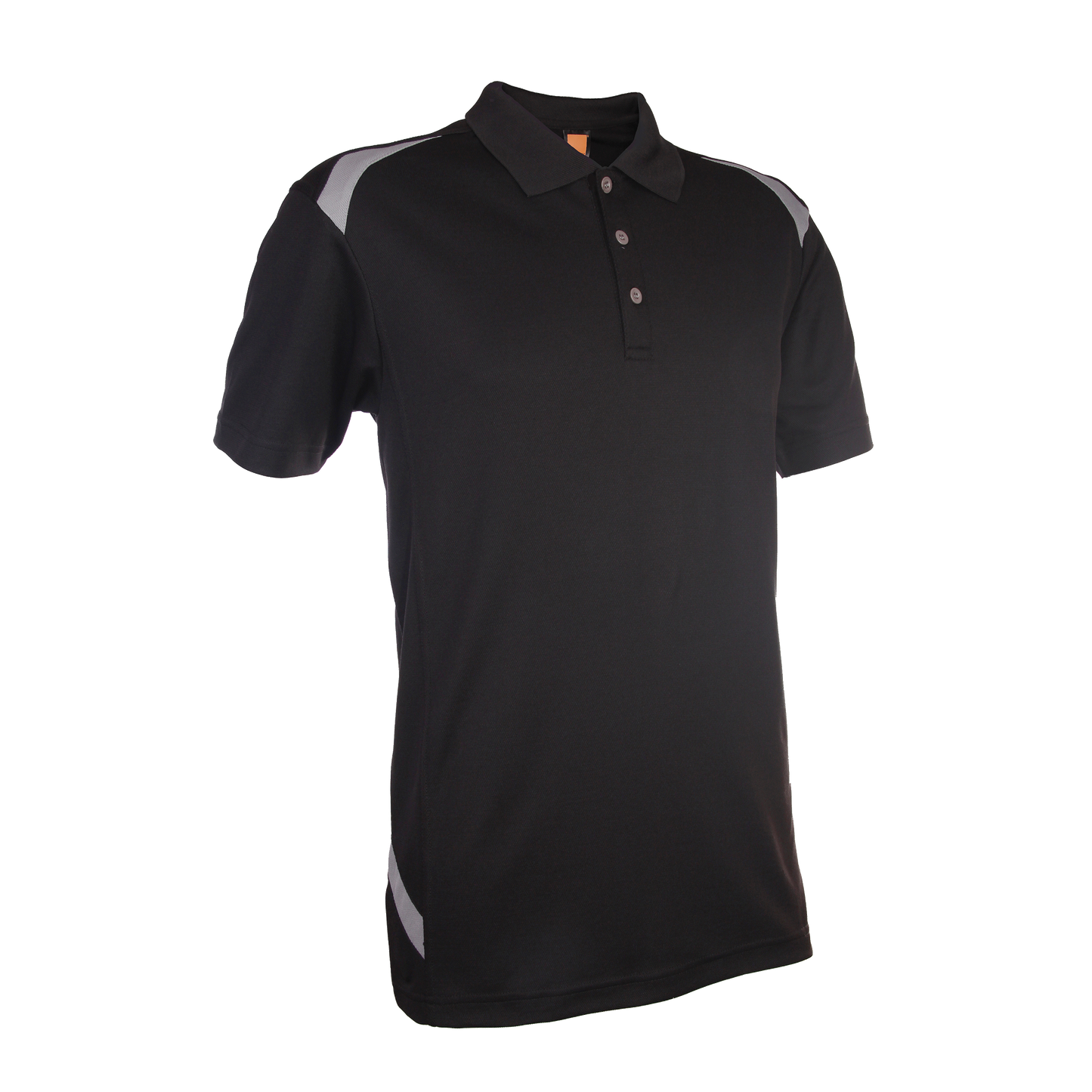 Sonic CVC Dry Polo - Black / Grey