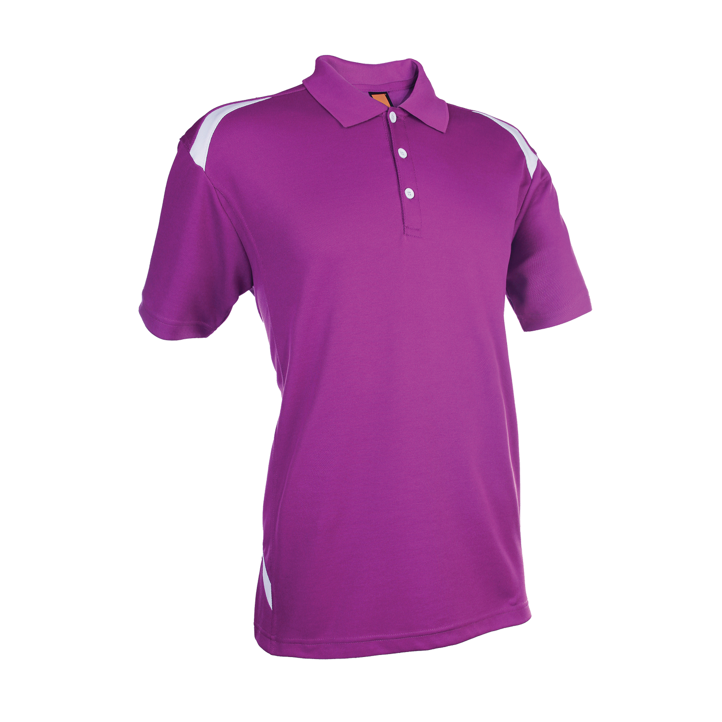 Sonic CVC Dry Polo - Dark Purple / White
