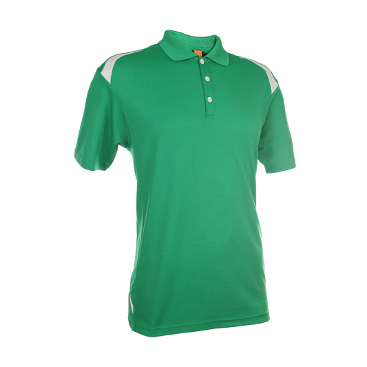 Sonic CVC Dry Polo - Milo Green / White