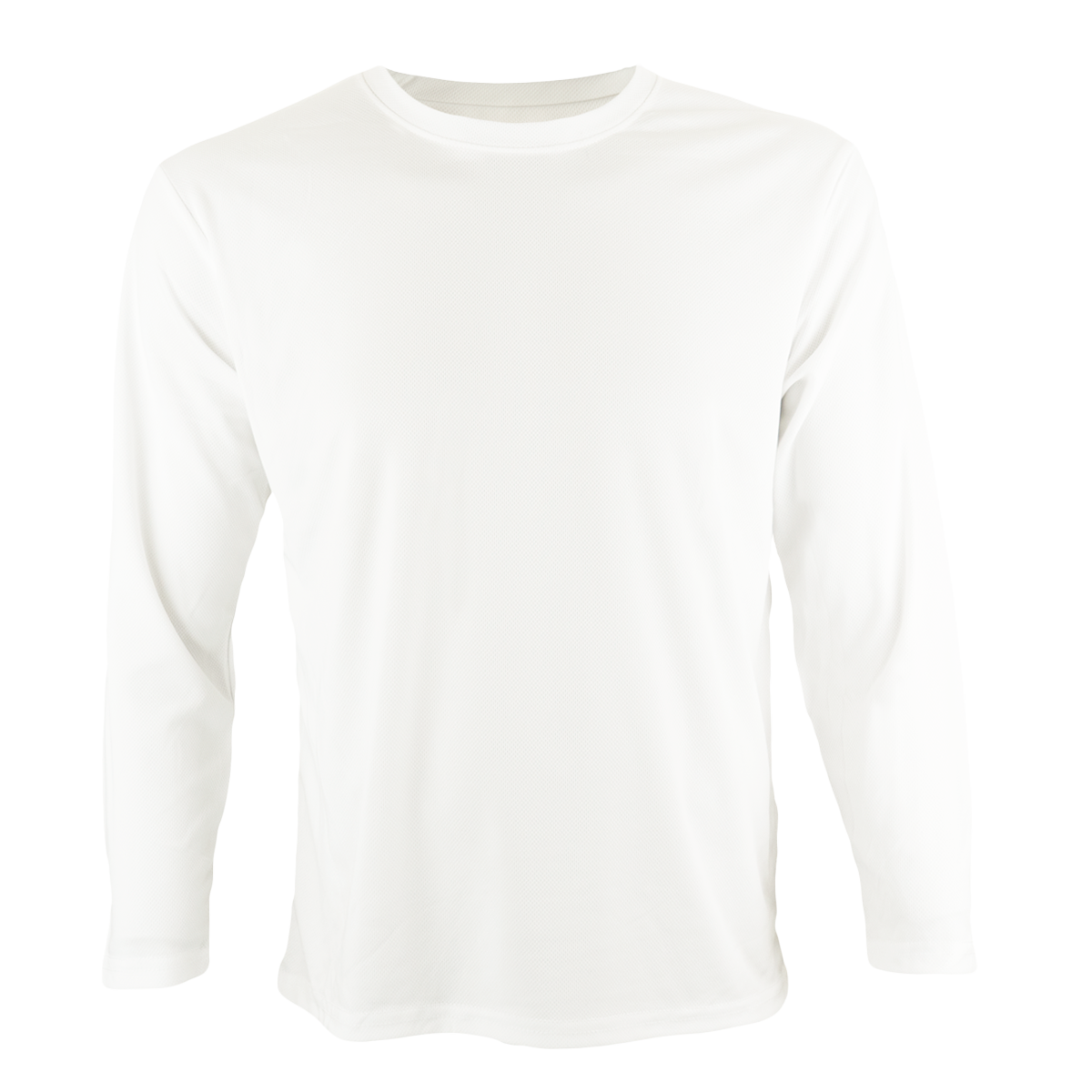 Nova Microfibre Long Sleeve Dry Tee - White
