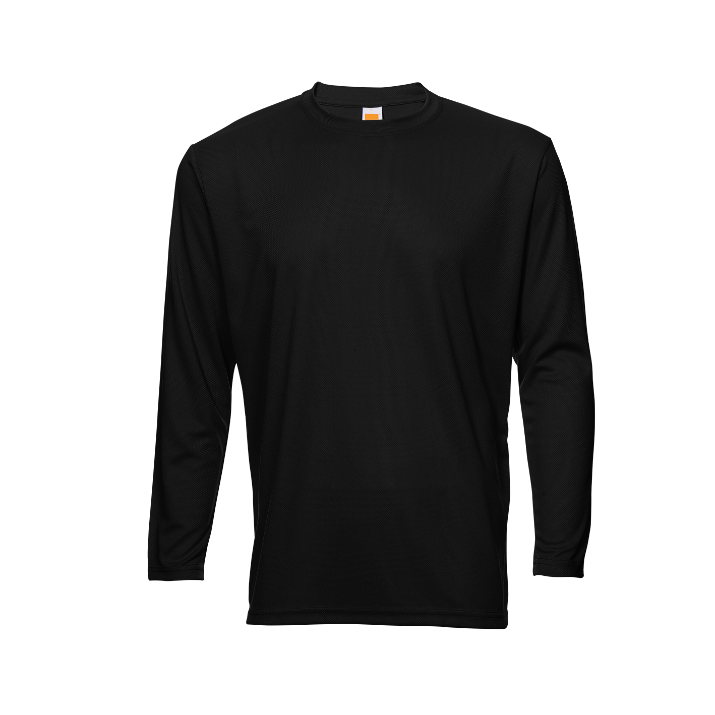 Nova Microfibre Long Sleeve Dry Tee - Black