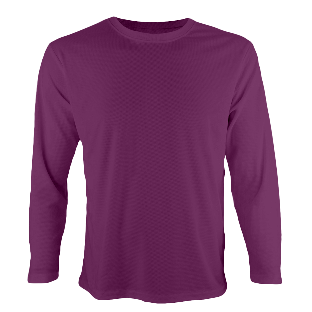 Nova Microfibre Long Sleeve Dry Tee - Dark Purple