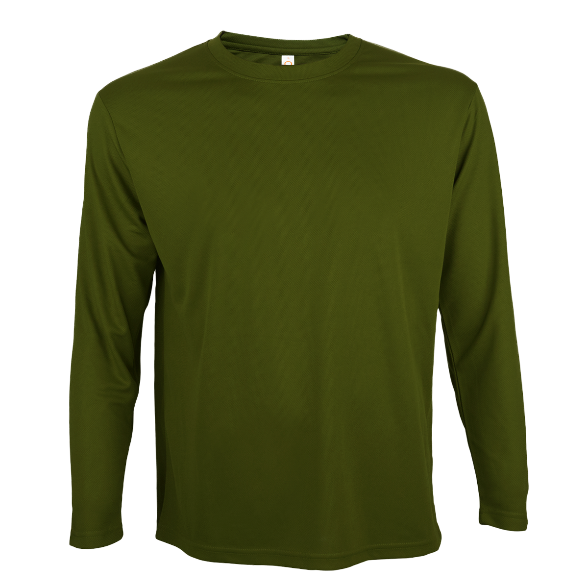 Nova Microfibre Long Sleeve Dry Tee - Olive