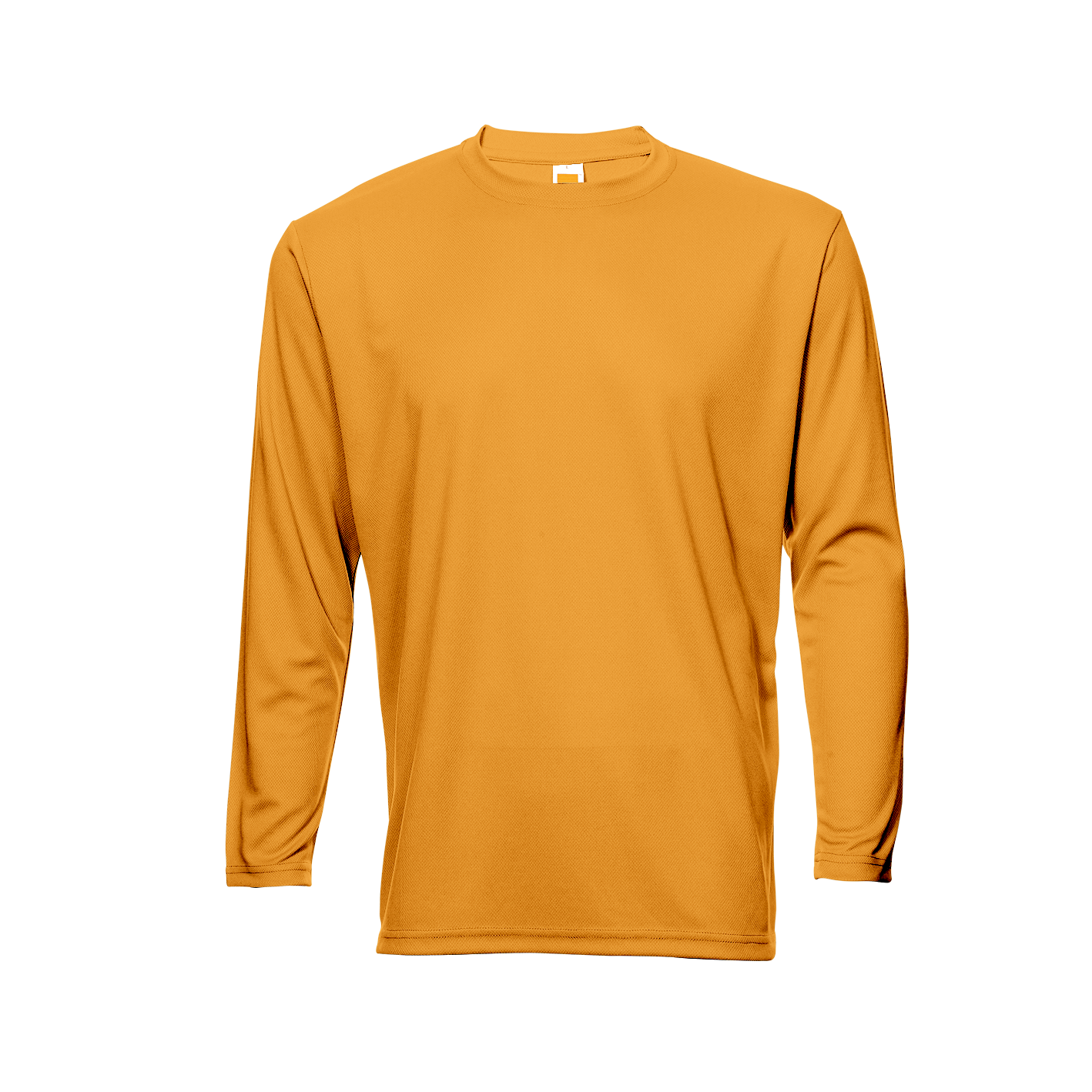 Nova Microfibre Long Sleeve Dry Tee - Gold