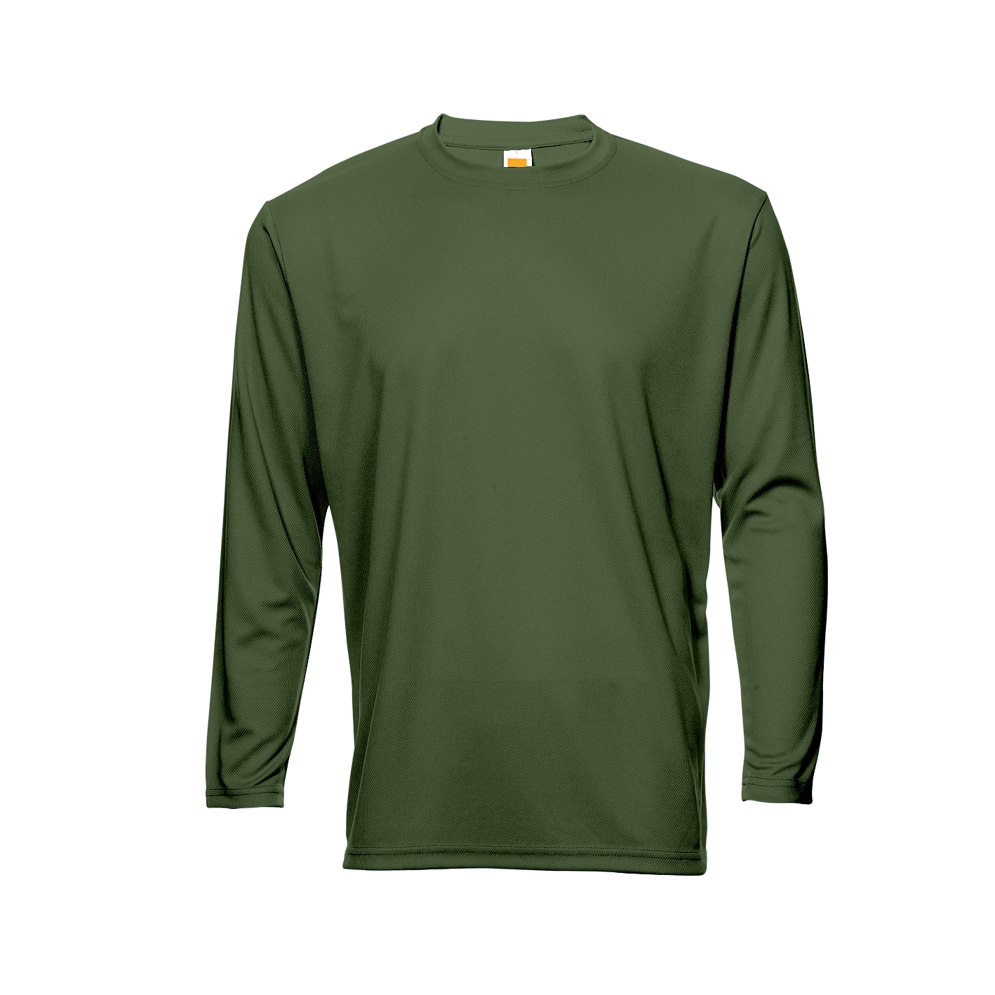 Nova Microfibre Long Sleeve Dry Tee - Army Green