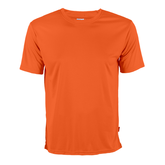 Zenith Interlock Dry Tee - Orange