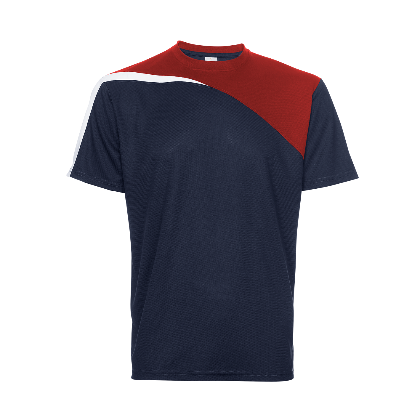 Pulsar Microfibre Dry Tee - Navy / Red / White