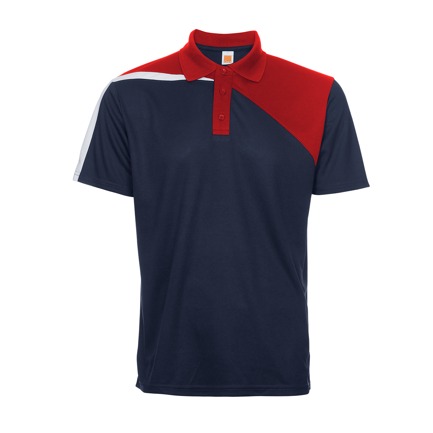 Pulsar Microfibre Dry Polo - Navy / Red / White