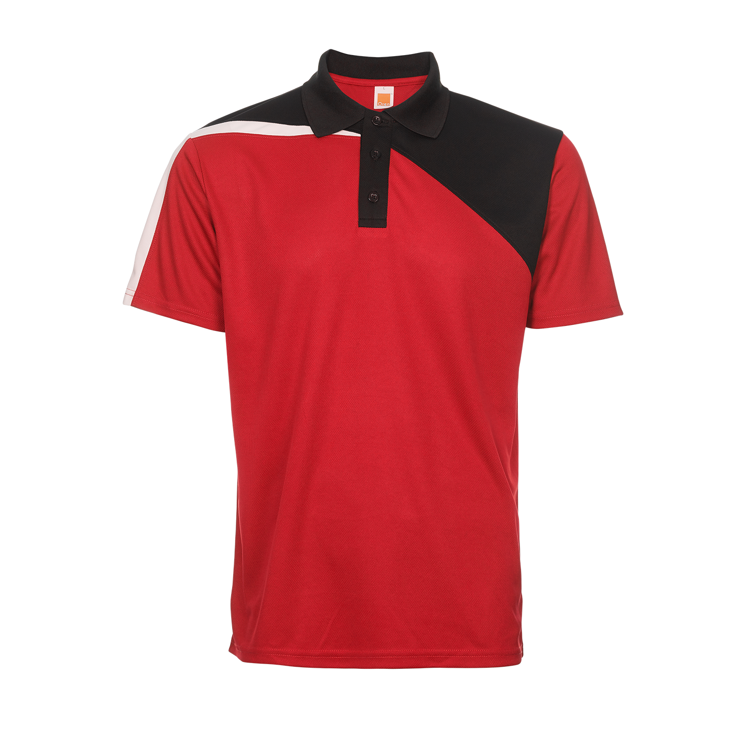 Pulsar Microfibre Dry Polo - Red / Black / White