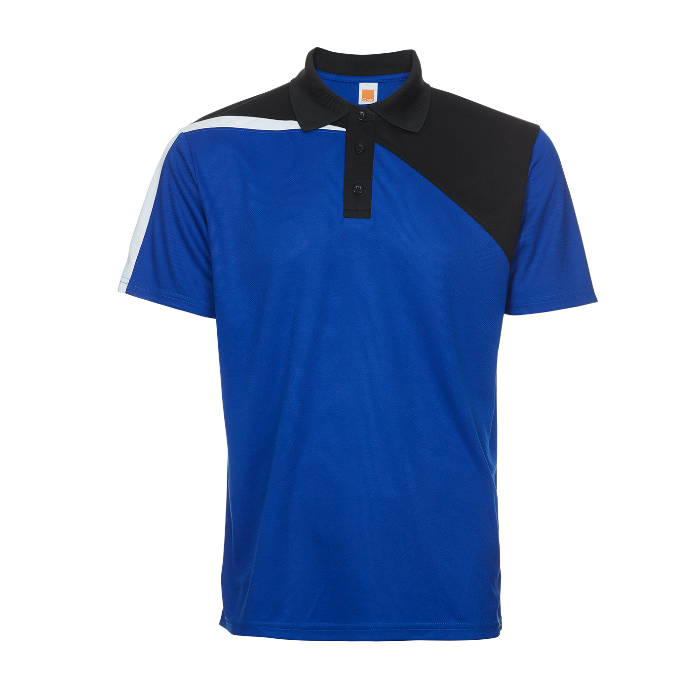 Pulsar Microfibre Dry Polo - Royal / Black / White