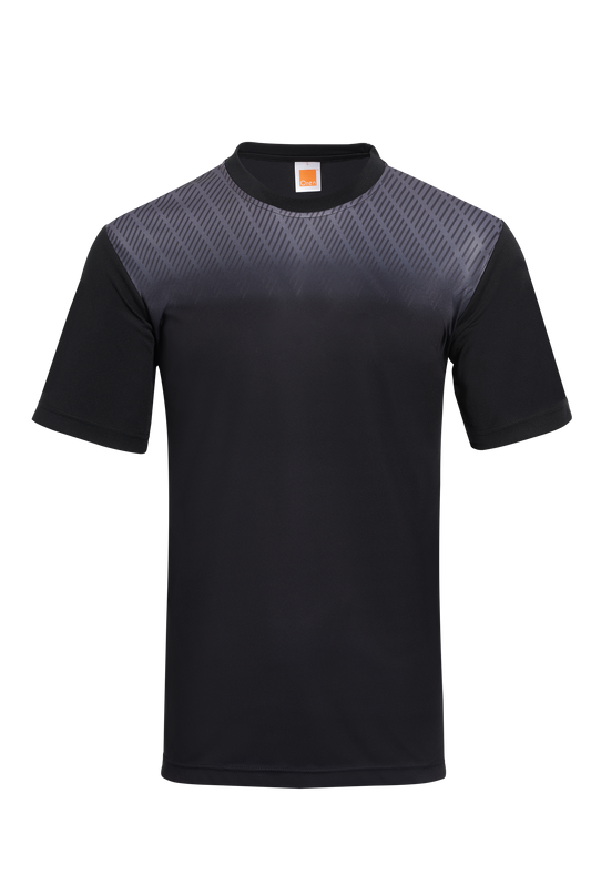 Cygnus Interlock Dry Tee - Black / Grey