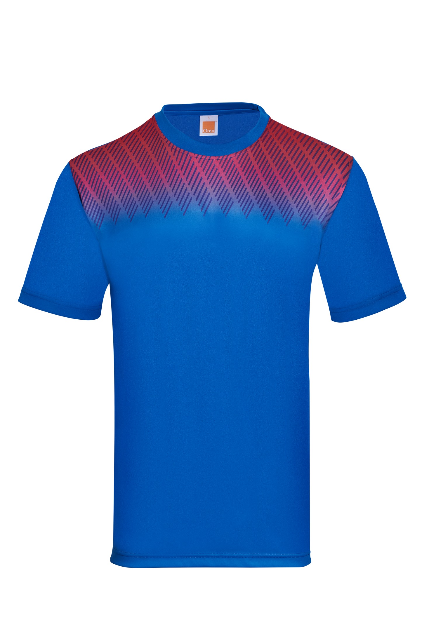 Cygnus Interlock Dry Tee - Royal / Red