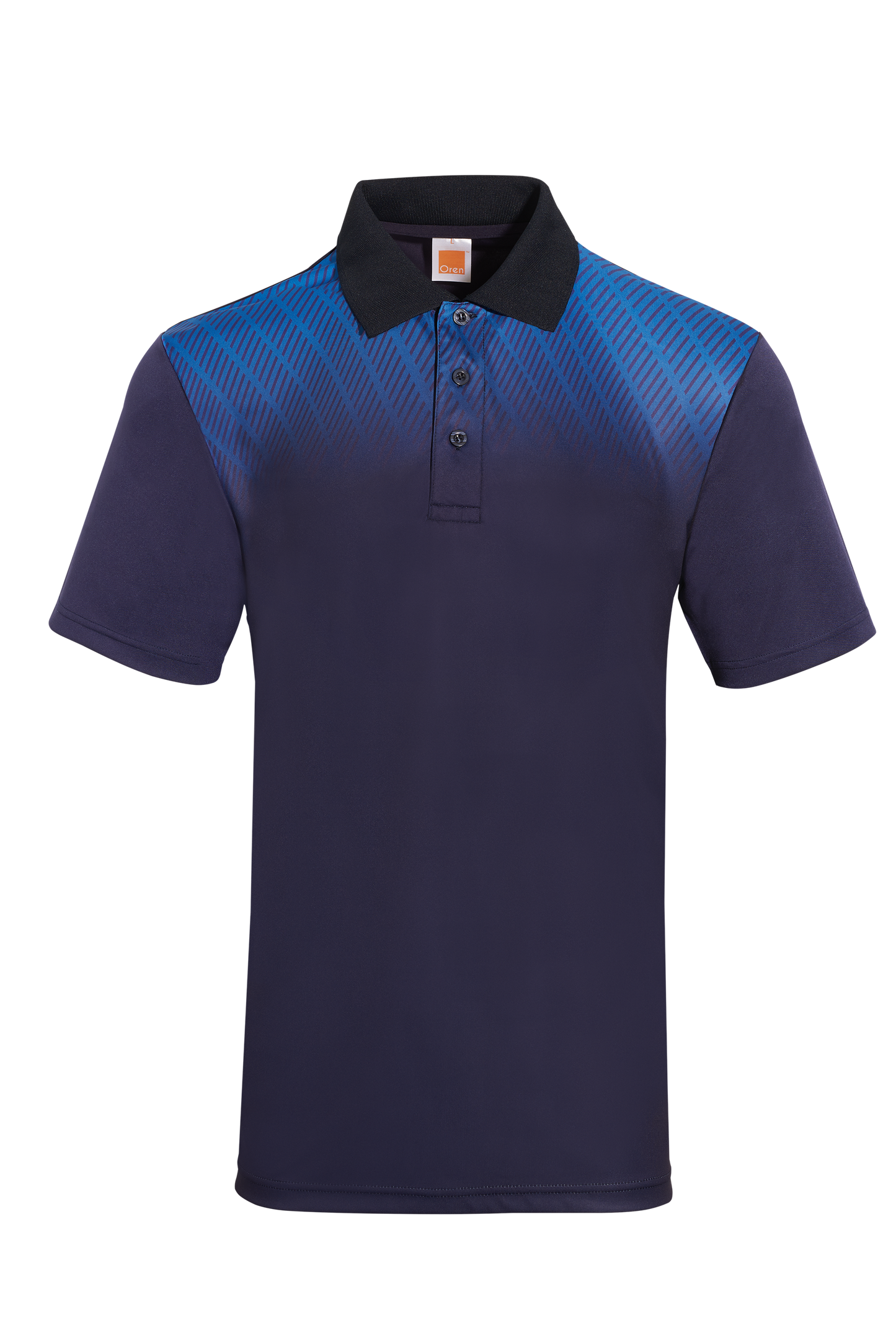 Cygnus Interlock Dry Polo - Navy / Sea Blue