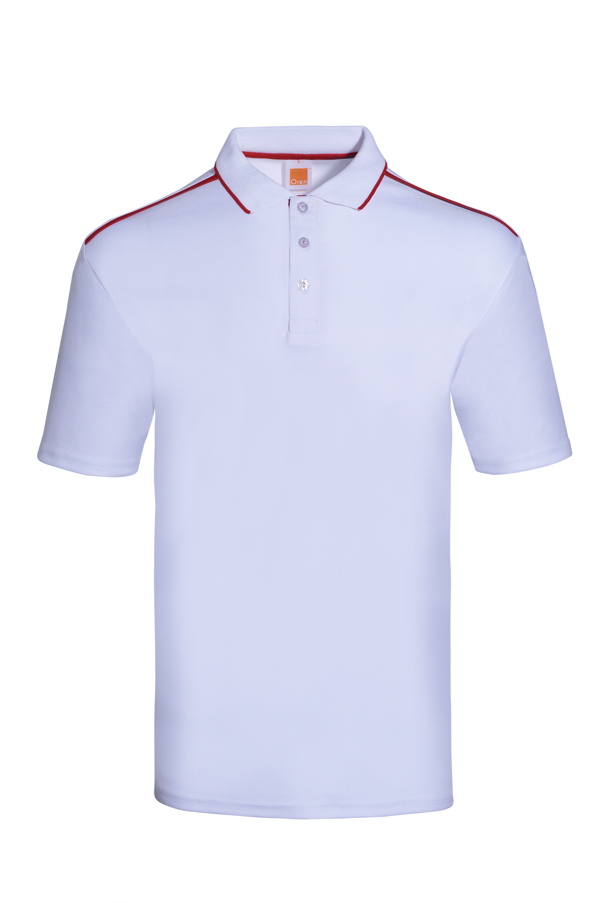 Aquila CVC Dry Polo - White / Red