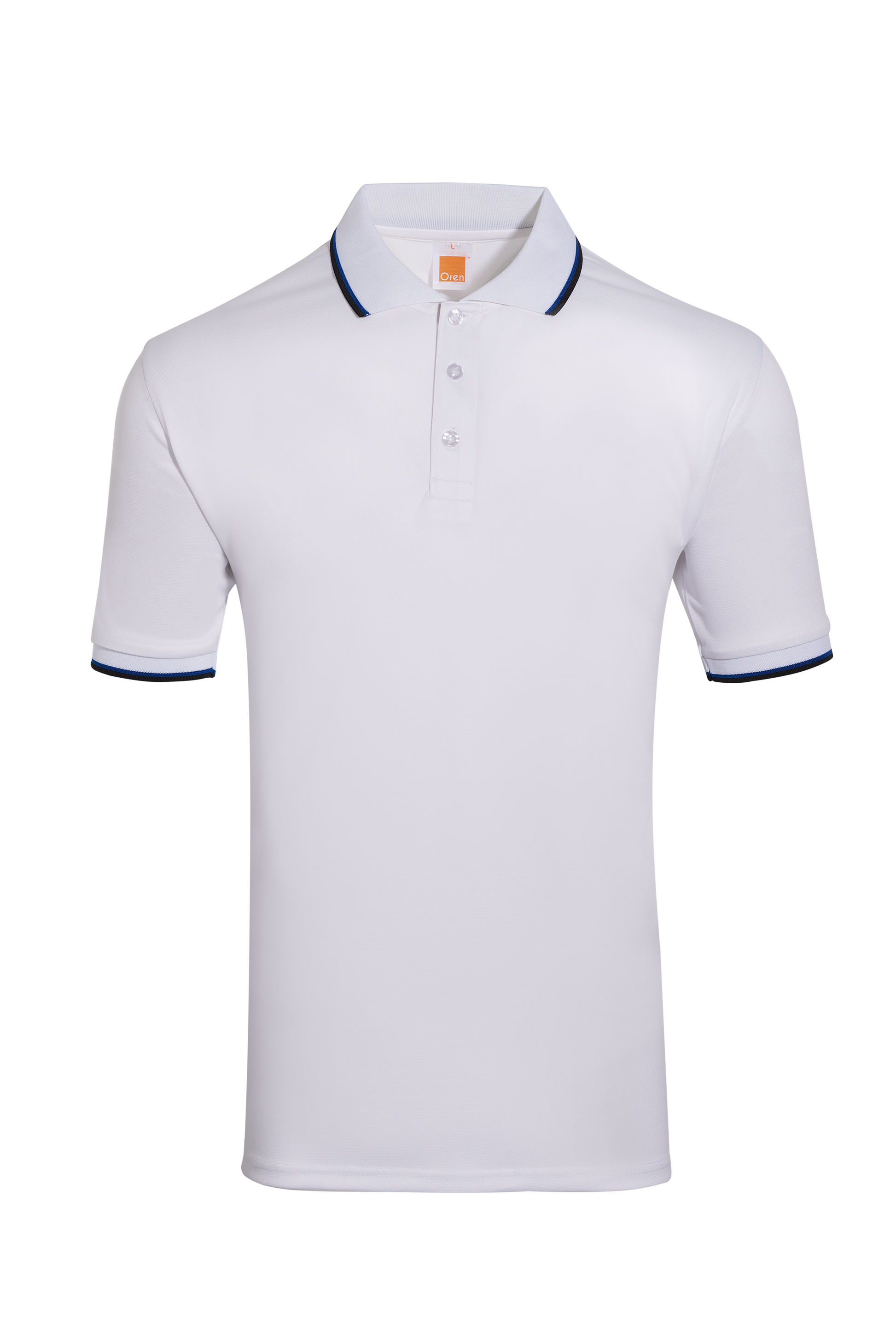 Taurus Microfibre Dry Polo - White / Royal / Black