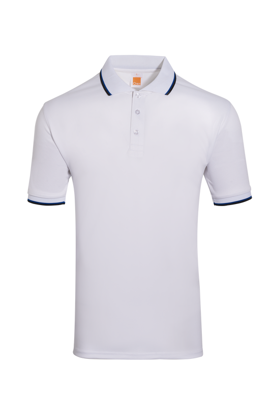 Taurus Microfibre Dry Polo - White / Royal / Black