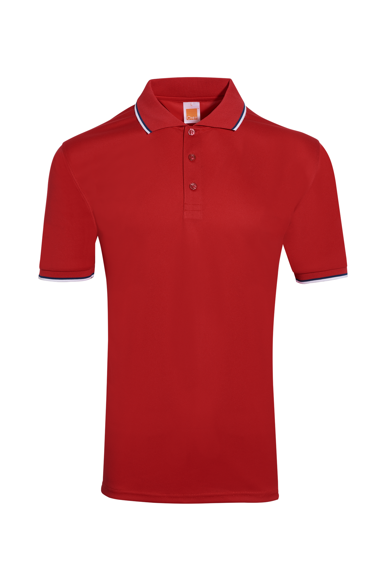 Taurus Microfibre Dry Polo - Red / Navy Pro / White