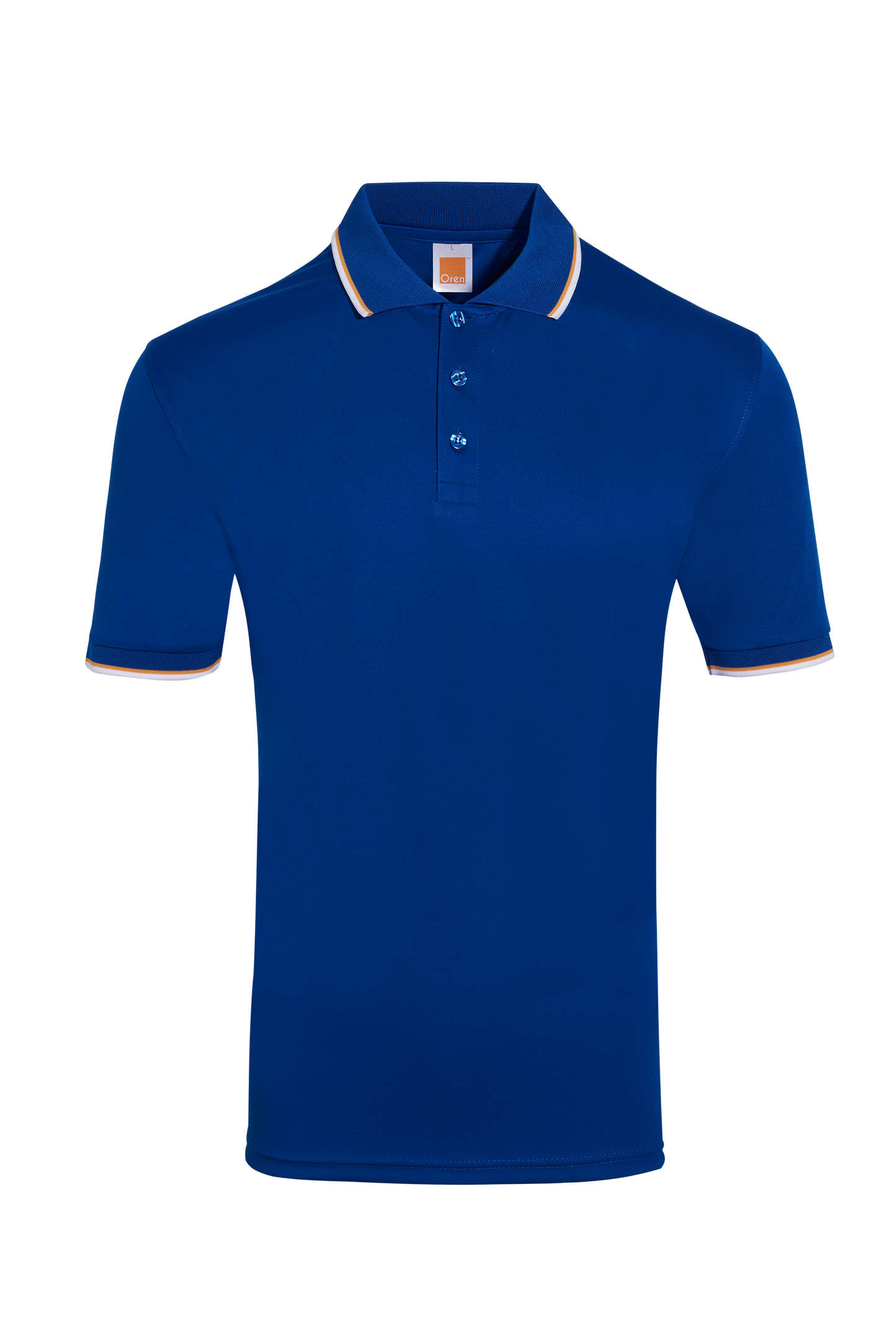 Taurus Microfibre Dry Polo - Royal / Gold / White