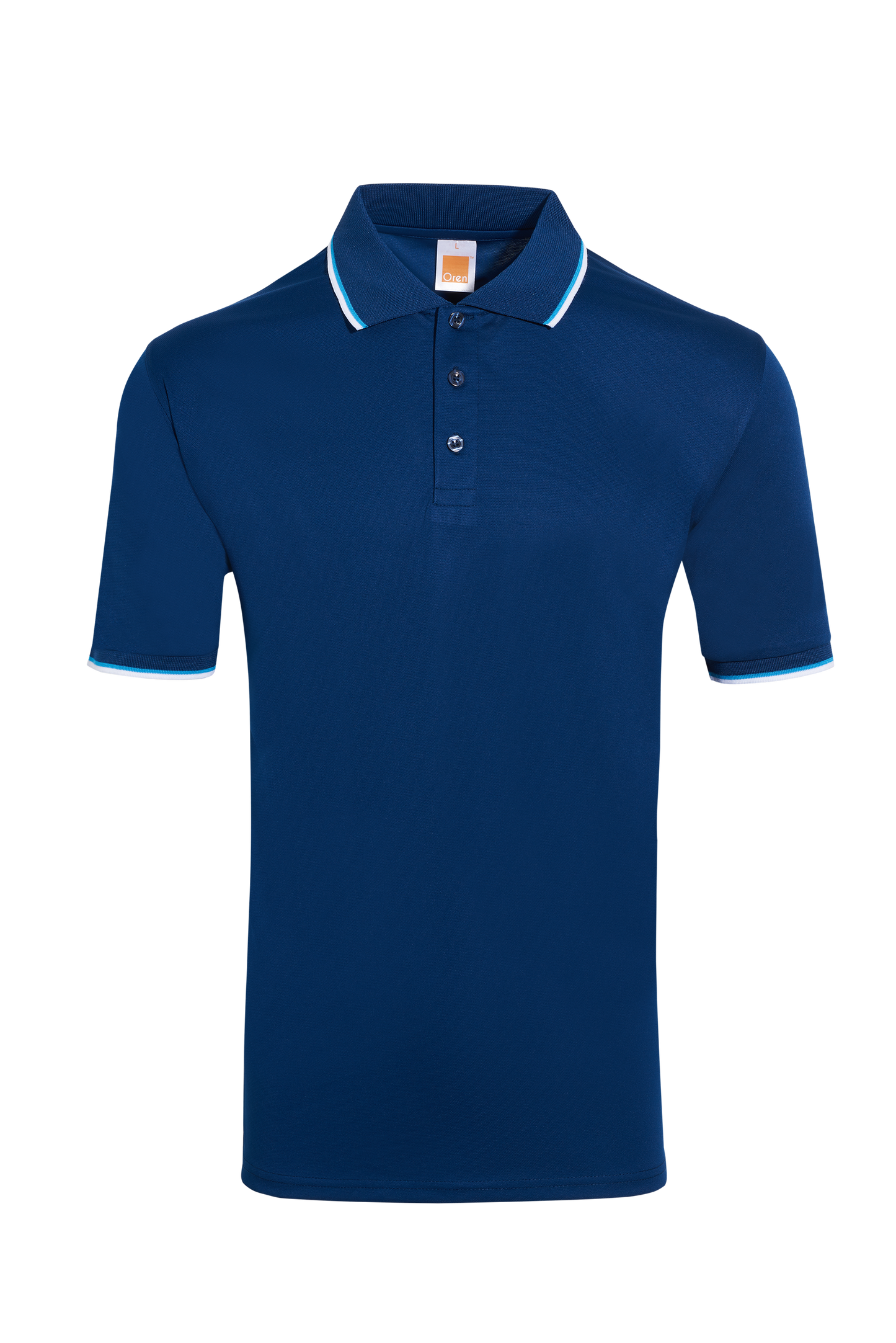 Taurus Microfibre Dry Polo - Navy Pro / Sea Blue / White