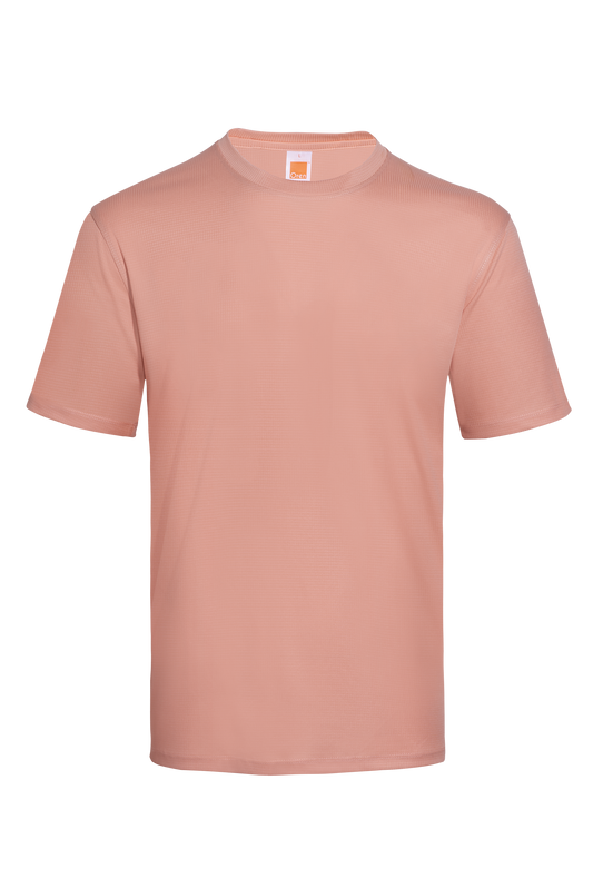 Pegasus Polyester Dry Tee - Coral Pink