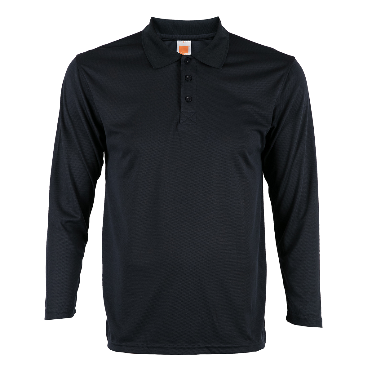 Nova Microfibre Long Sleeve Dry Polo - Navy