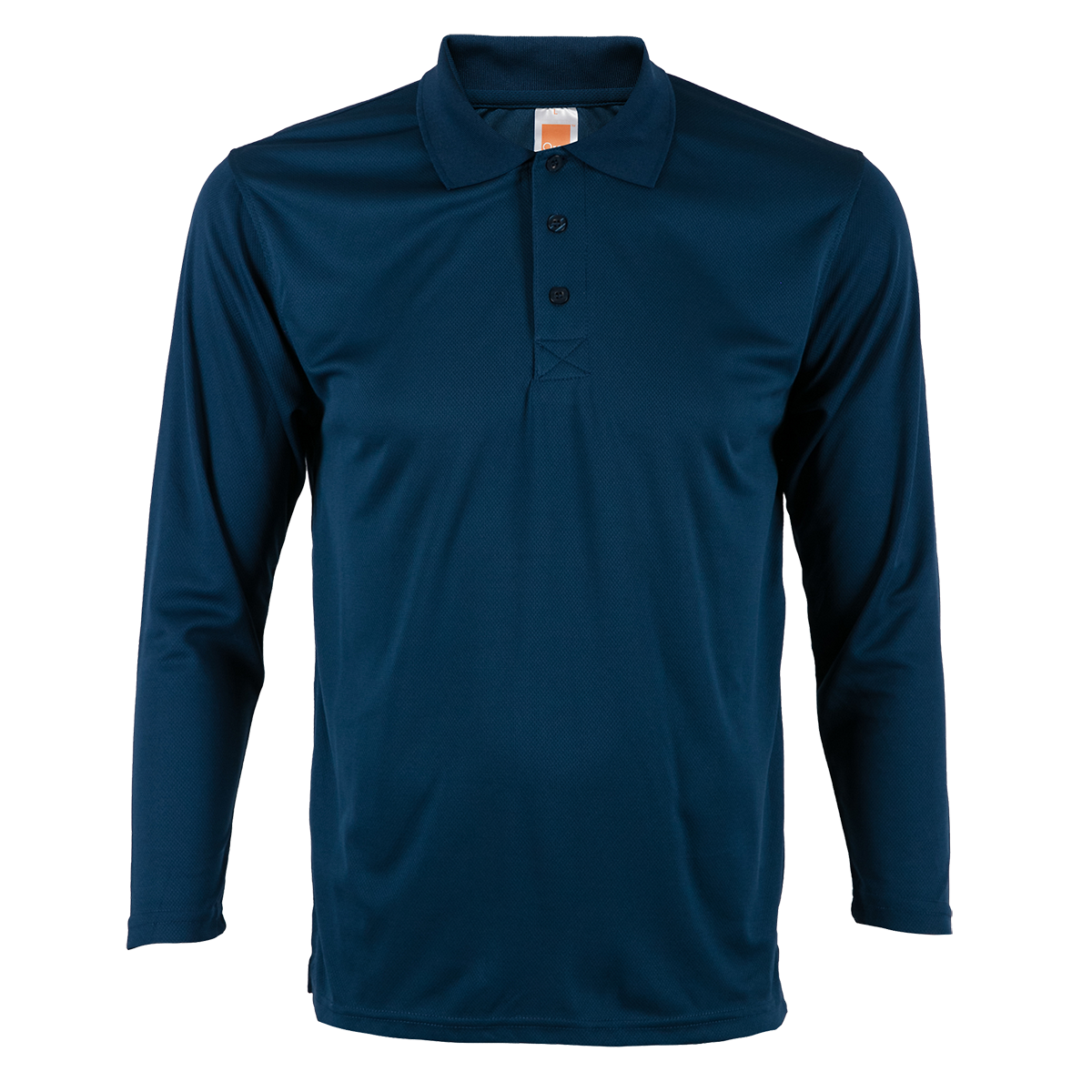 Nova Microfibre Long Sleeve Dry Polo - Navy Pro