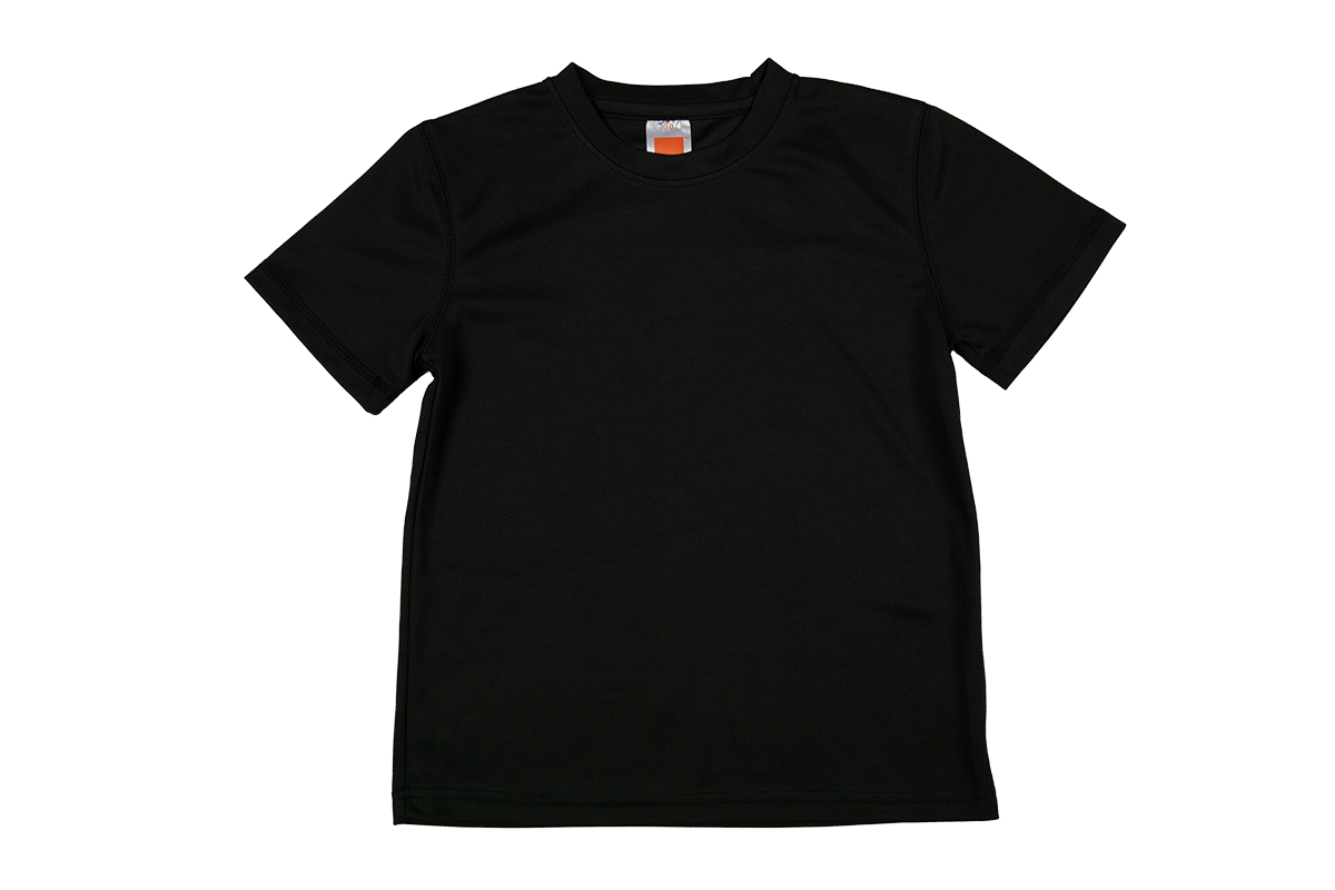 Nova Microfibre Dry Tee (Kids) - Black