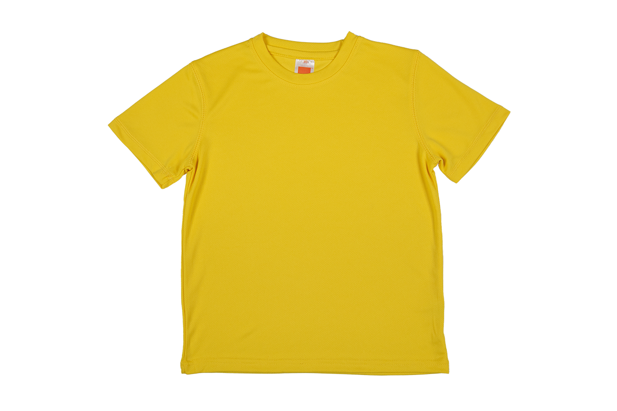Nova Microfibre Dry Tee (Kids) - Yellow