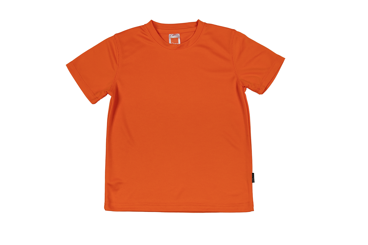 Nova Microfibre Dry Tee (Kids) - Orange