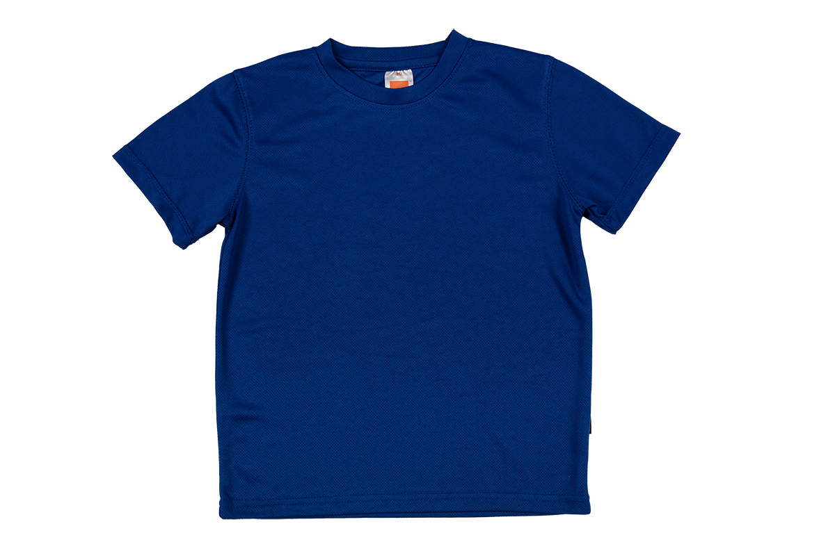 Nova Microfibre Dry Tee (Kids) - Royal