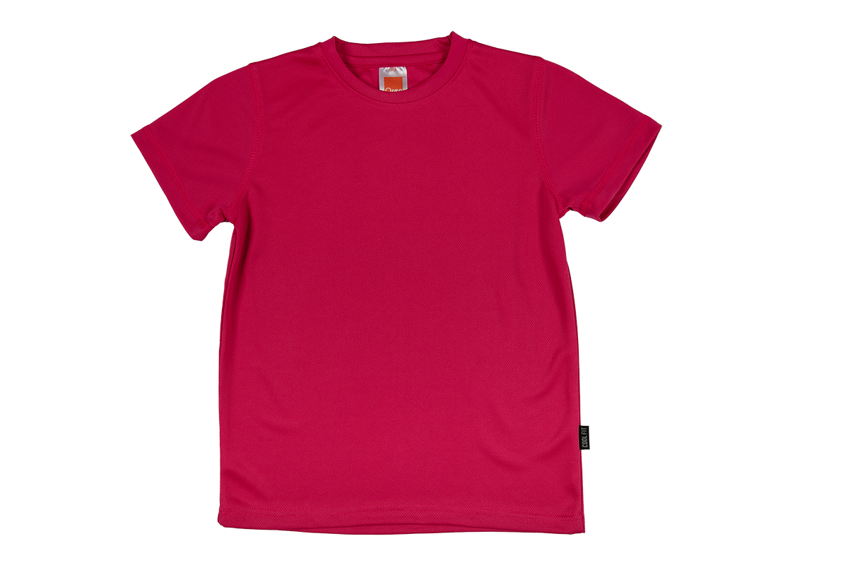 Nova Microfibre Dry Tee (Kids) - Magenta