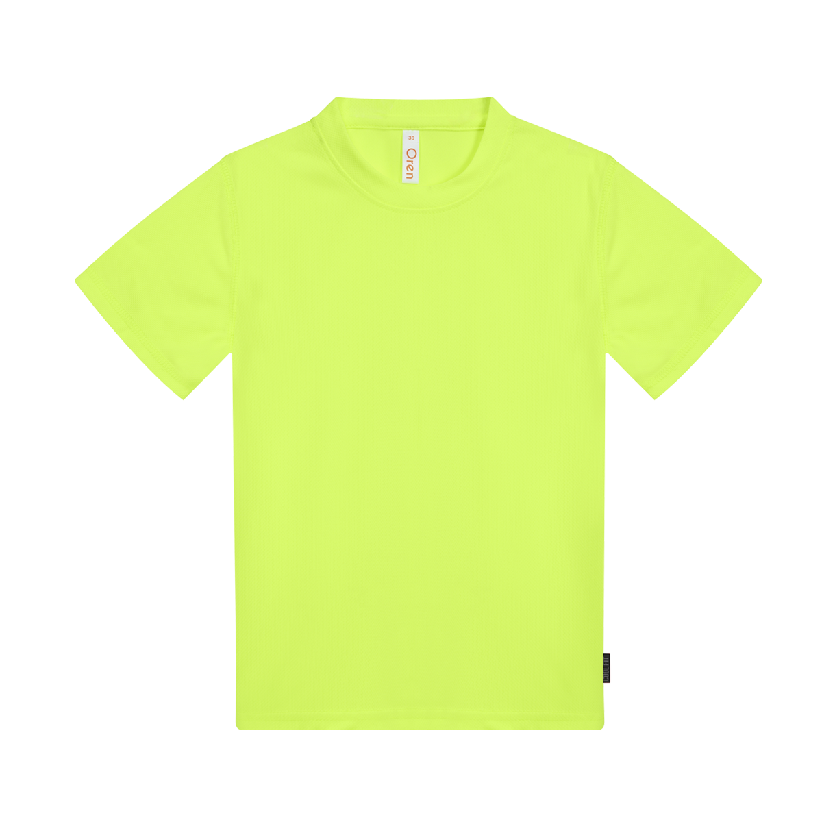 Nova Microfibre Dry Tee (Kids) - Neon Yellow
