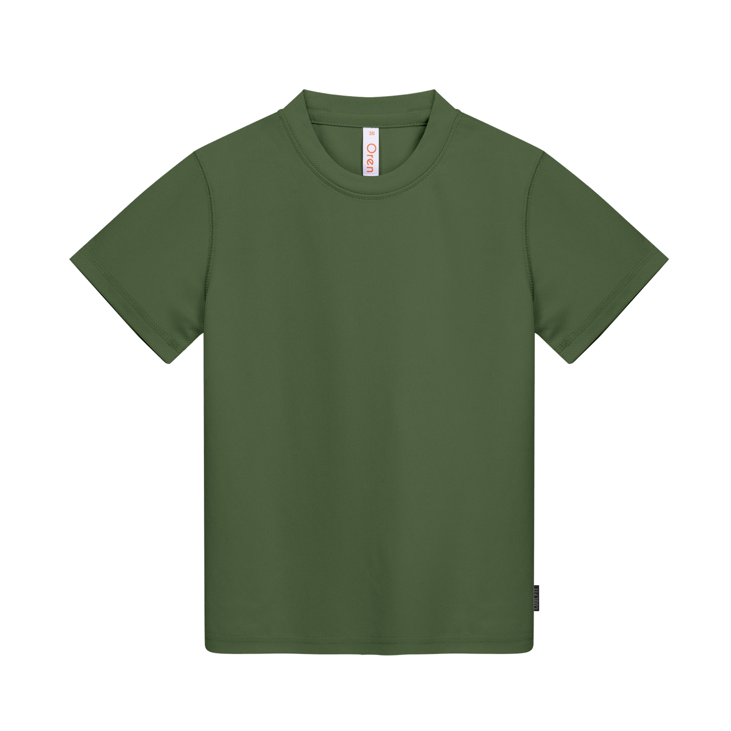 Nova Microfibre Dry Tee (Kids) - Army Green