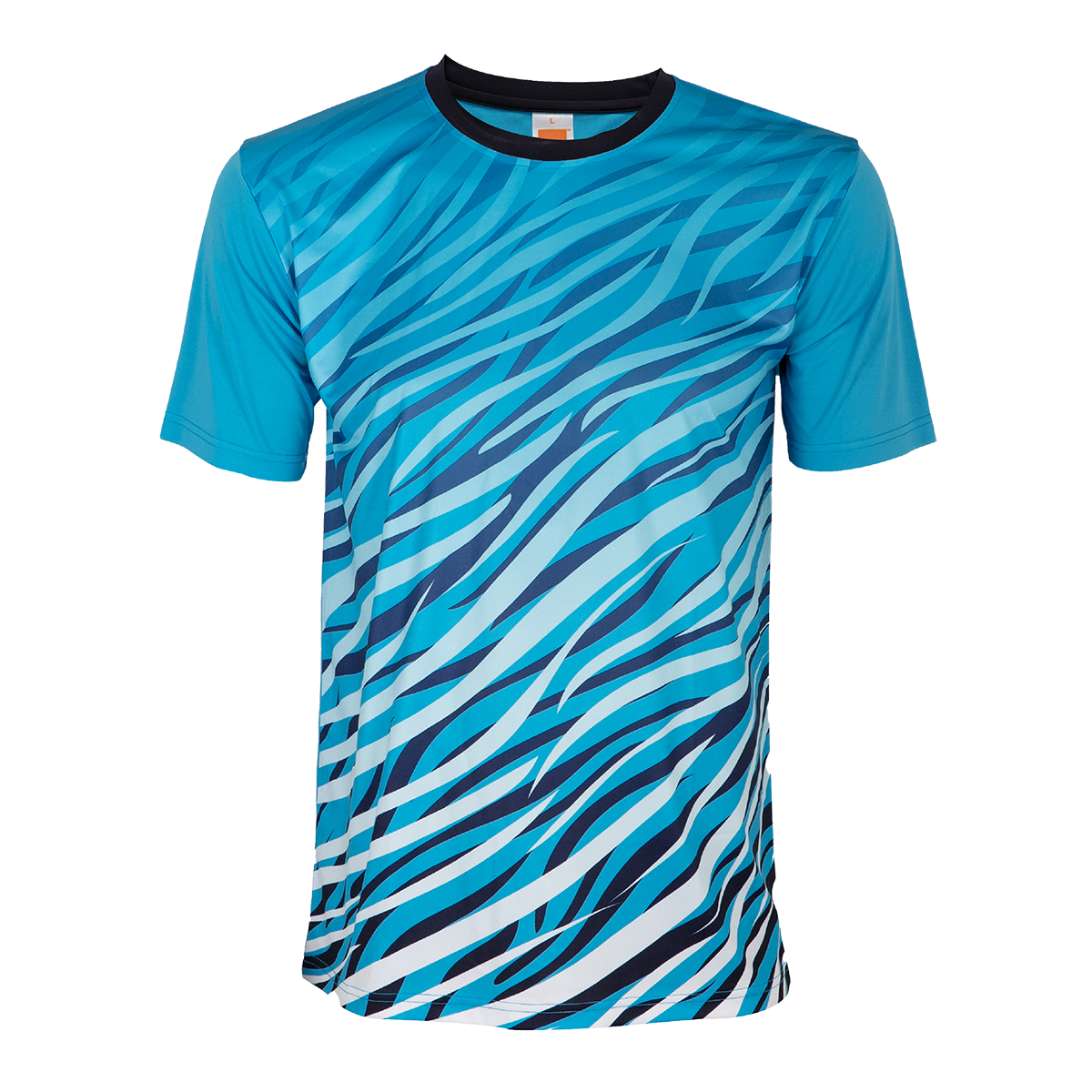 Infinity Interlock Dry Tee - Sea Blue