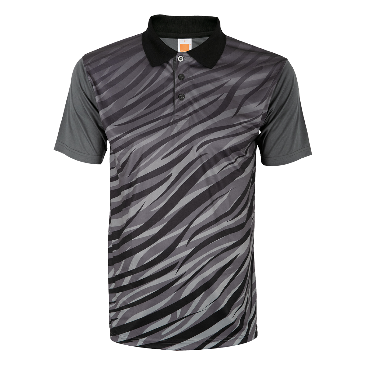 Infinity Interlock Dry Polo - Dark Grey