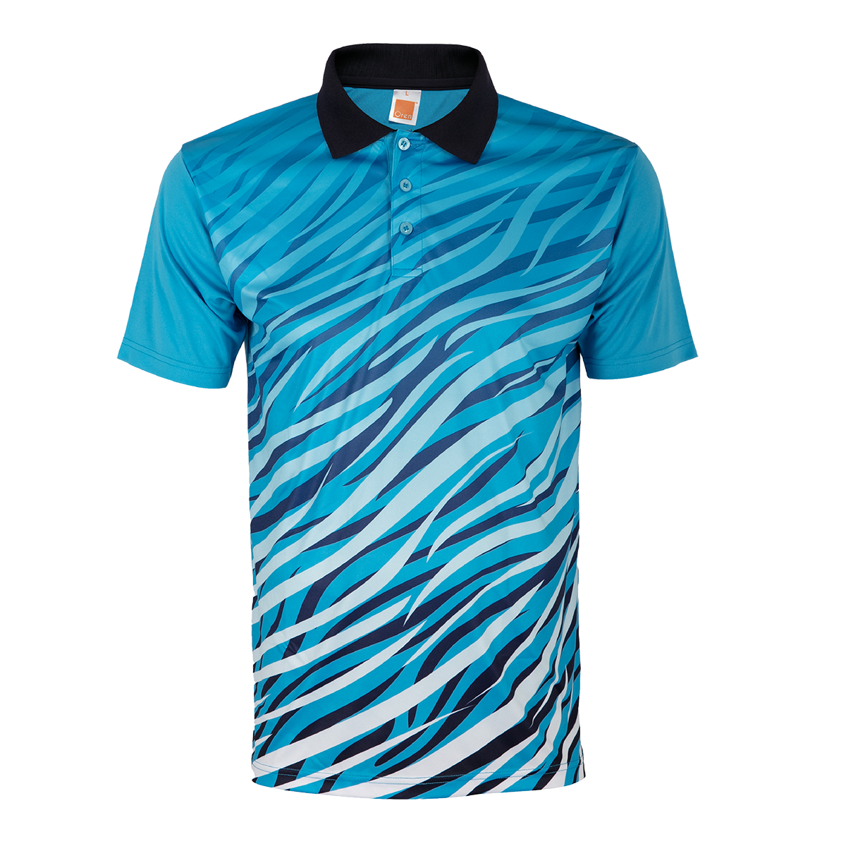 Infinity Interlock Dry Polo - Sea Blue
