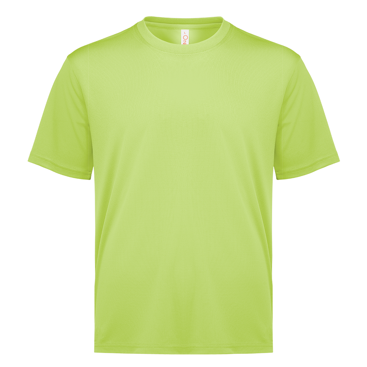 Spectrum Microfibre Dry Tee - Lime Green