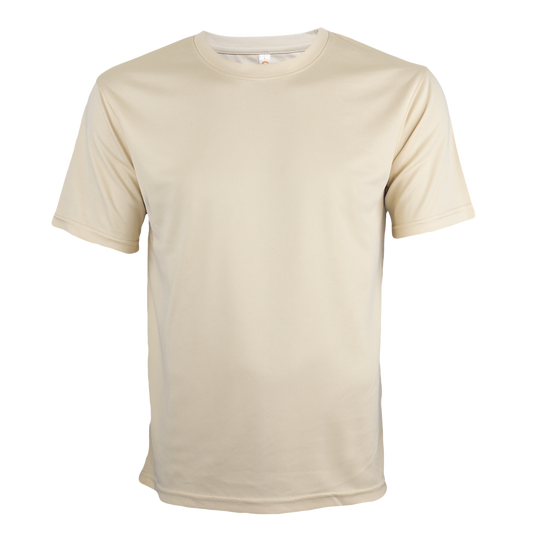 Spectrum Microfibre Dry Tee - Sand