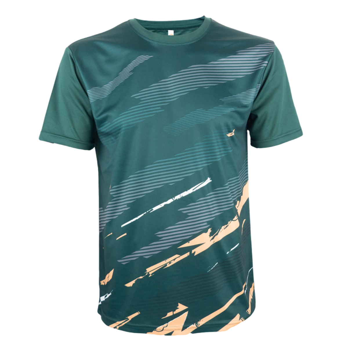 Stellar Microfibre Dry Tee - Forest Green